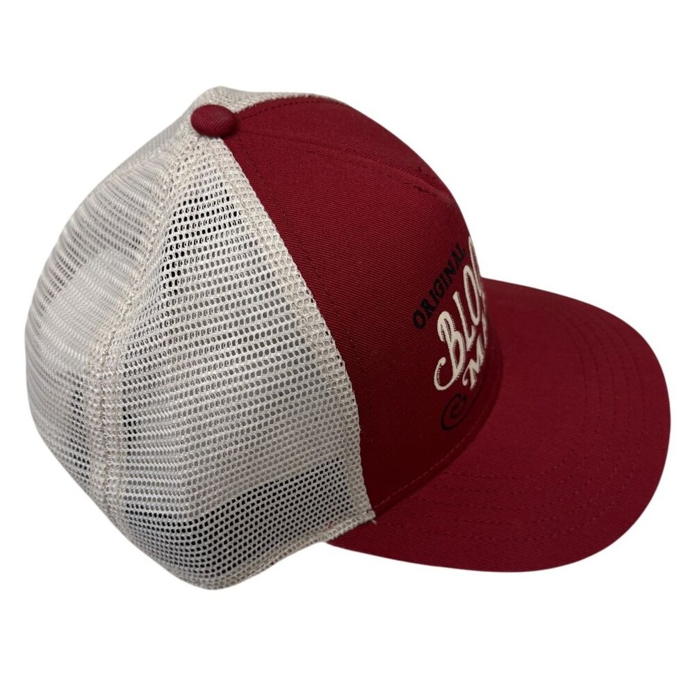 American Needle Original Bloody Mary Hair Of The Dog Mesh Trucker Hat Red White - Picture 2 of 5